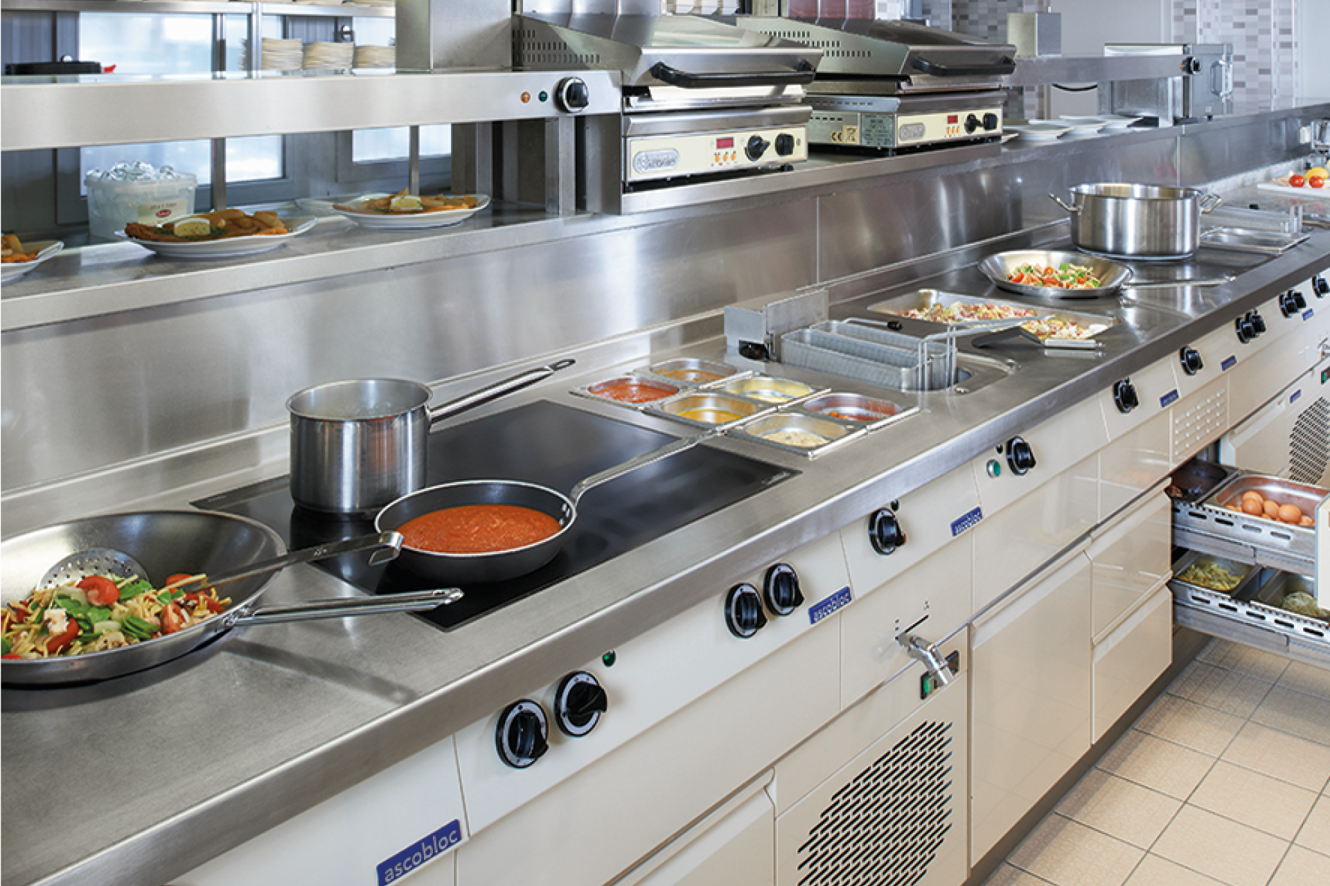 Ascobloc Kühltisch mit Eigenkühlung