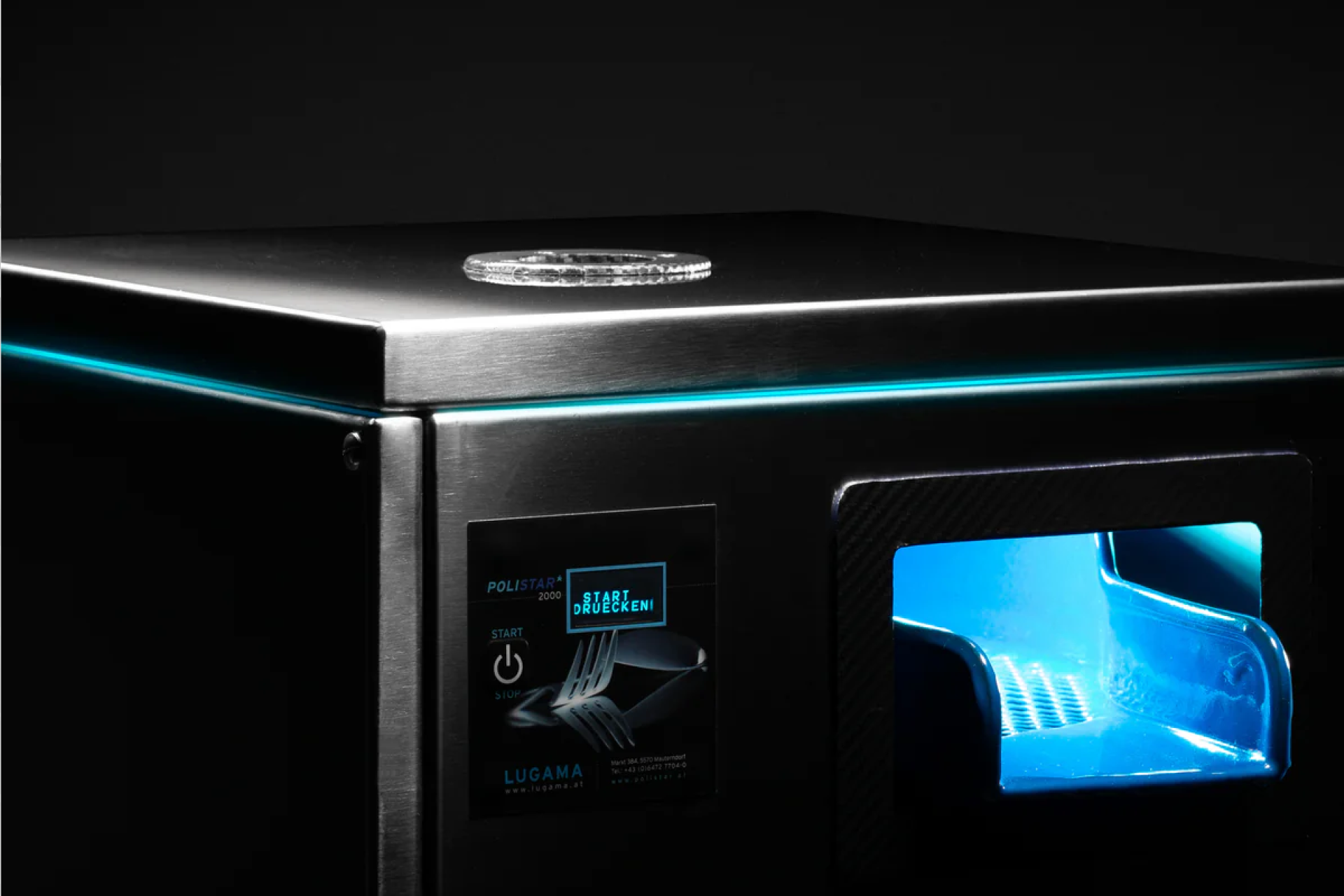 Polistar Besteckpoliermaschine