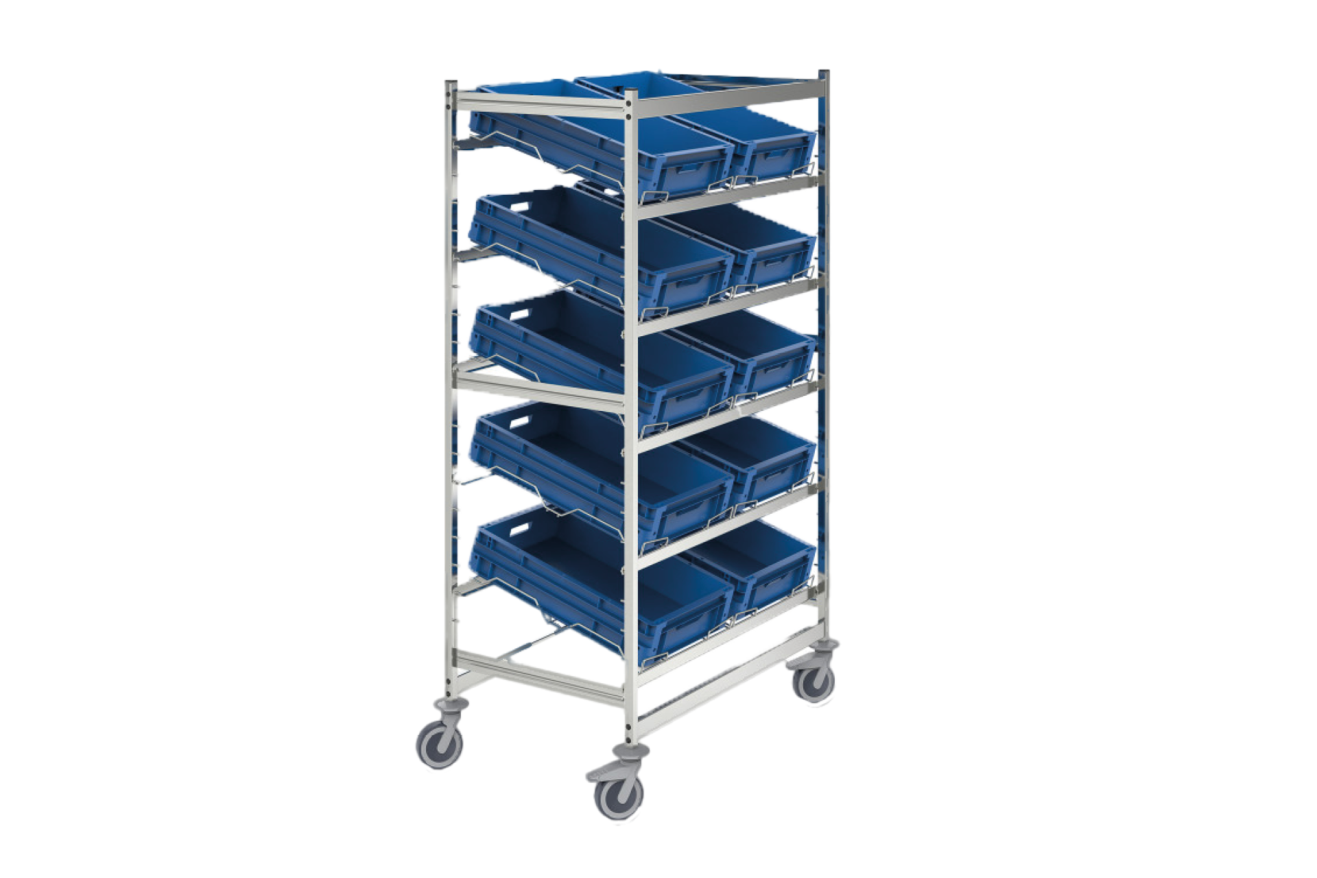 Hupfer Regaltransportwagen